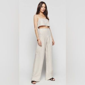 Reformation Cleo Linen Set